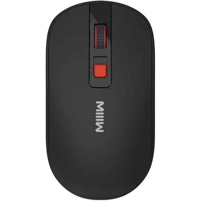 Мышка Xiaomi MiiiW Lite Wireless/Bluetooth Black Фото