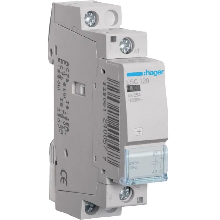 Автоматический выключатель Hager 25 A 230V 1NC (B) Фото