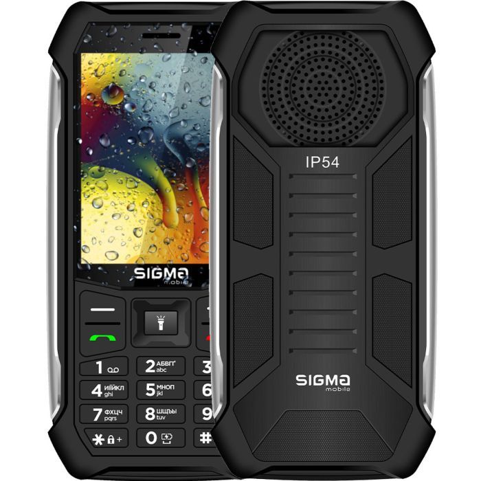 Мобильный телефон Sigma X-style 323 RAIN Black Фото
