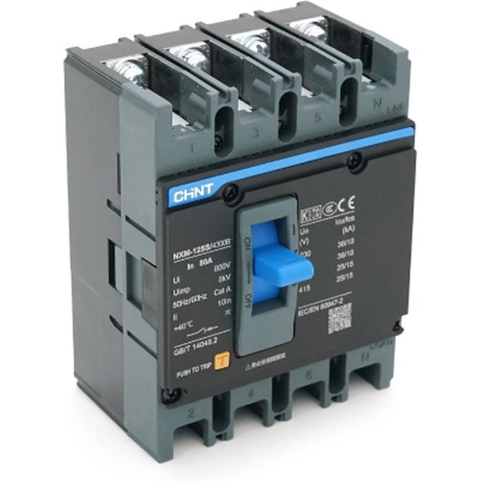 Автоматический выключатель CHINT NXM-125S-4300B-80A Фото