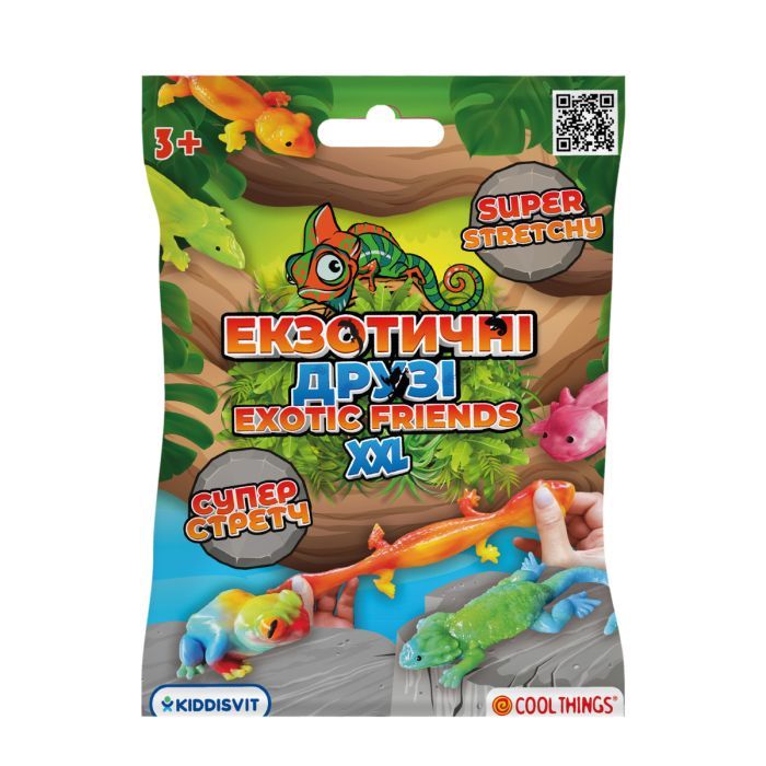 Антистресс Cool Things Игрушка-сюрприз - Экзотические друзья XXL Фото