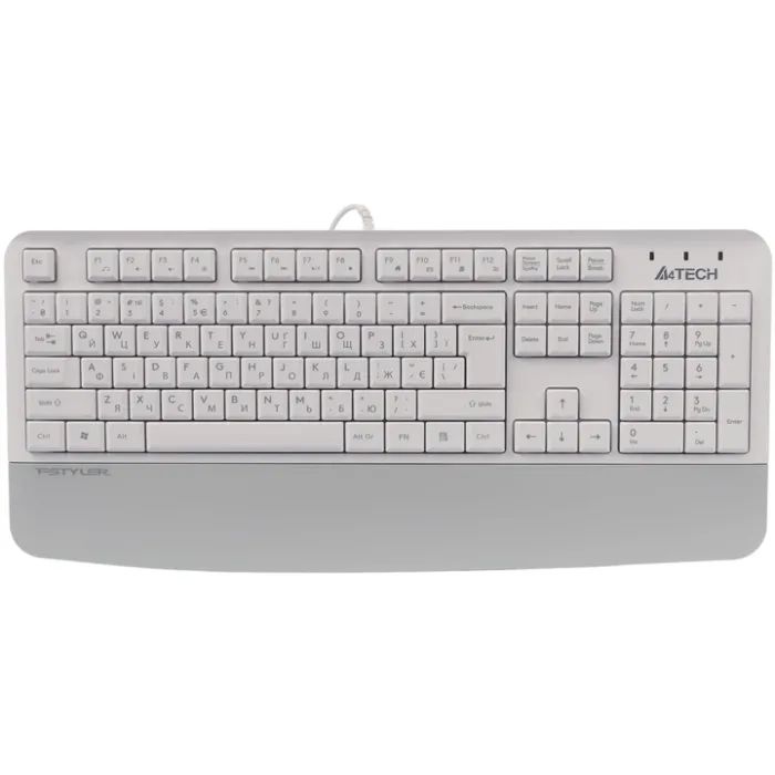 Клавиатура A4Tech FK20 USB UA White Фото