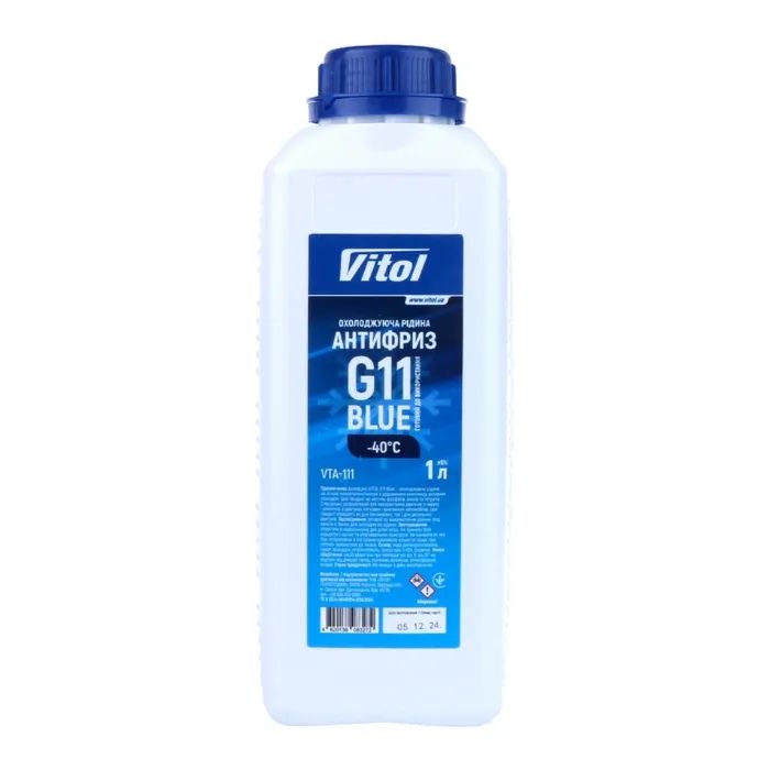 Антифриз VITOL G11 Blue 1л Фото