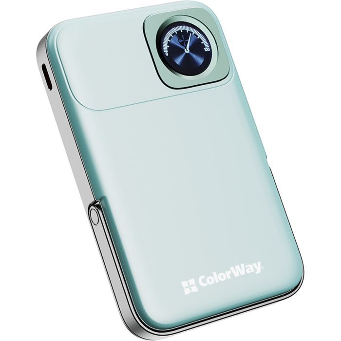 Батарея универсальная ColorWay 10 000 mAh PD/22.5W, 15W MagSafe & Watch Wireless Фото