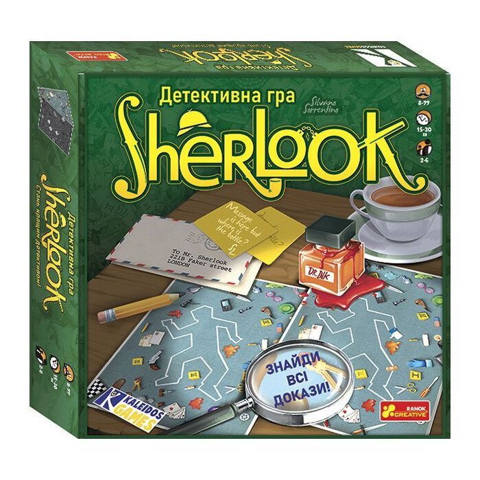 Настольная игра Ранок Детективная игра. Sherlook Фото