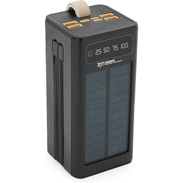 Батарея универсальная 7GO 50000mAh PD/22.5 Solar Black Фото
