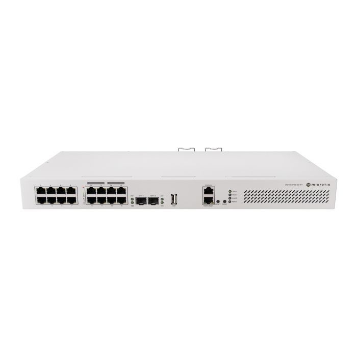 Коммутатор сетевой Mikrotik CRS418-8P-8G-2S+RM Фото