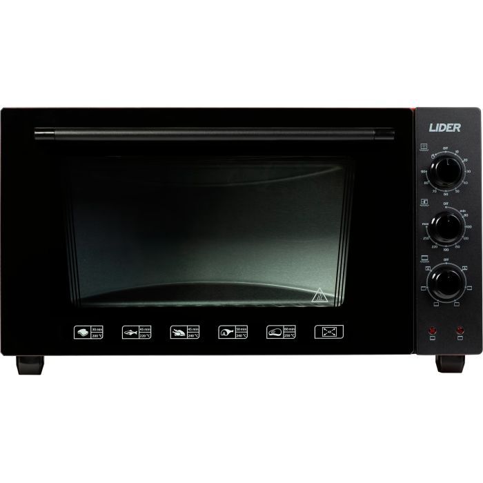 Электропечь LIDER 4223 LUX Black-Red Фото