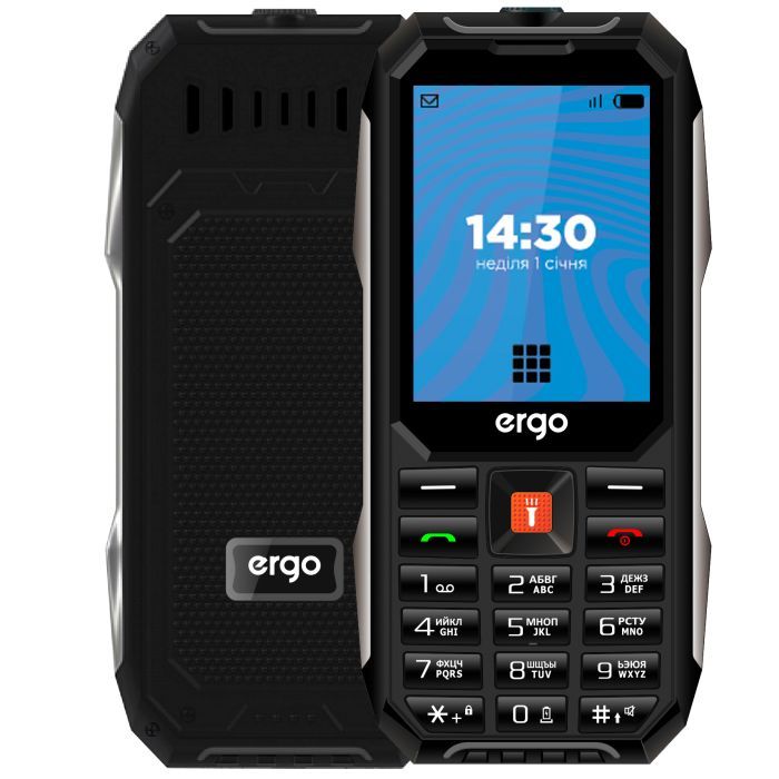 Мобильный телефон Ergo E283 Black Фото