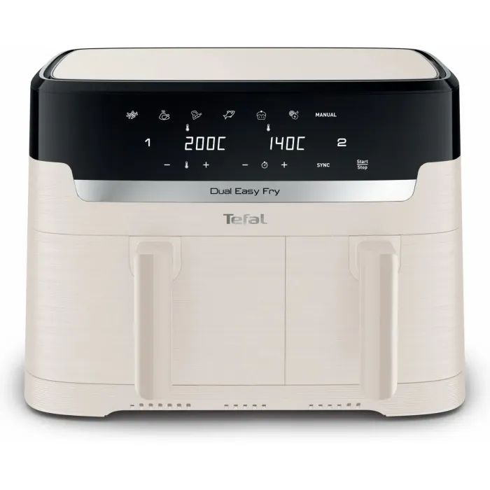 Мультипечь Tefal Dual Easy Fry Essential White Фото