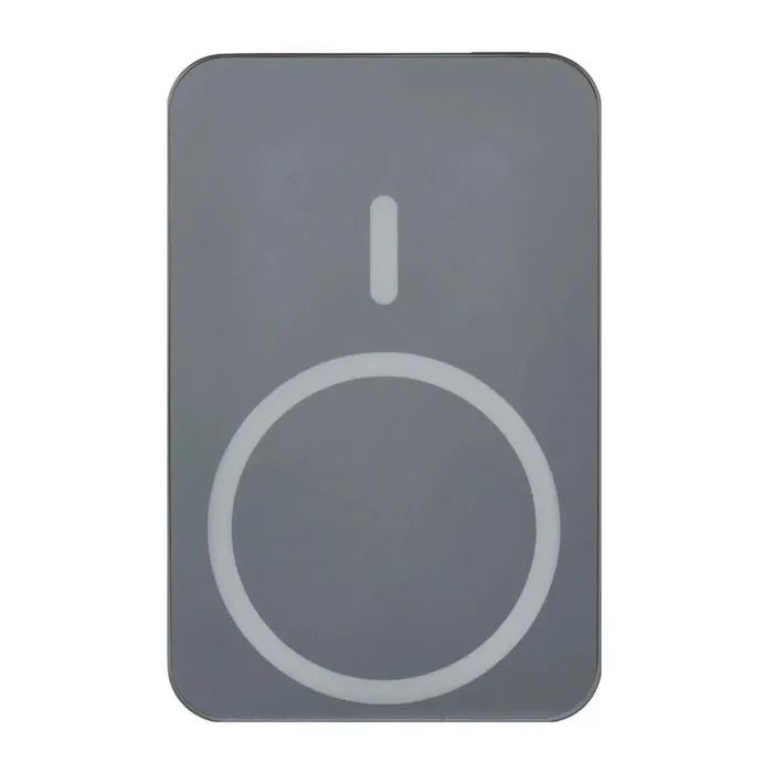 Батарея универсальная EMOS 10000mAh WI1046, 20W, Wireless, grey Фото