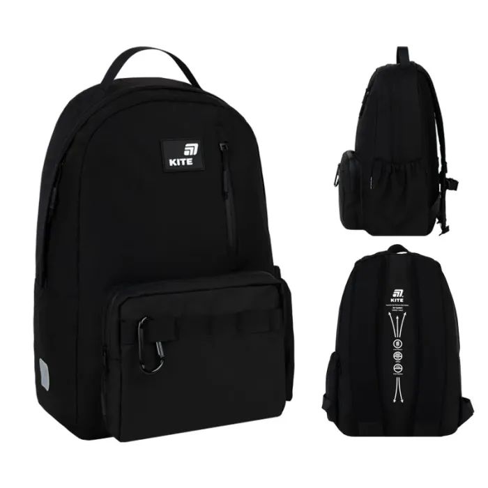 Рюкзак школьный Kite Education teens 949L Black Фото