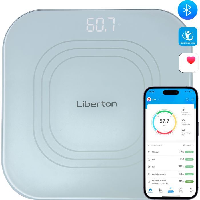 Весы напольные Liberton LBS-0814 Smart Фото