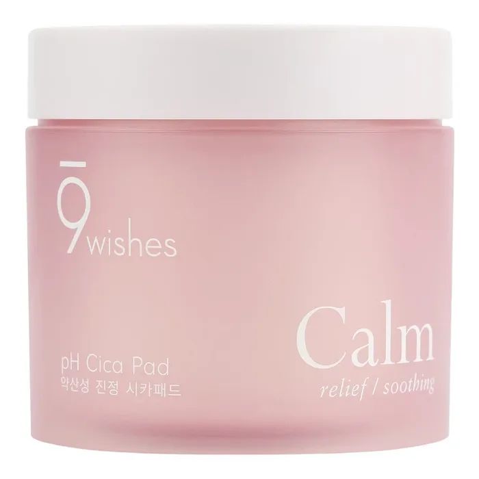 Тоник для лица 9Wishes Calm Toner Pad 70 шт Фото