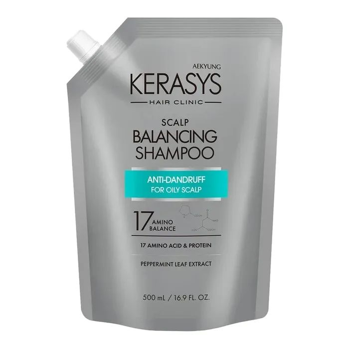 Шампунь KeraSys Scalp Care Balancing Shampoo Дой-пак 500 мл Фото