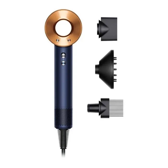 Фен Dyson HD07 Supersonic Prussian Blue/Rich Copper Фото