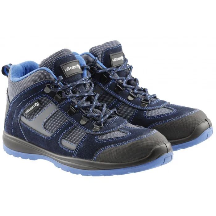 Ботинки рабочие Hoegert HOSEL HT5K521-42 SRA SB темно-синие, 42 Фото