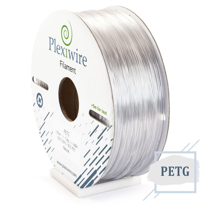 Пластик для 3D-принтера Plexiwire PETG 1.75mm 1.2kg/400m natural Фото