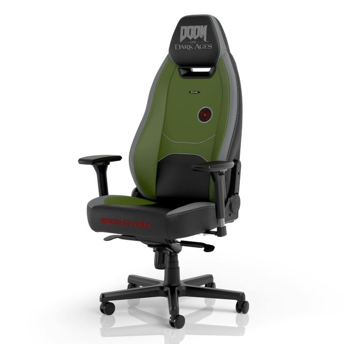 Кресло игровое Noblechairs LEGEND DOOM Green Фото