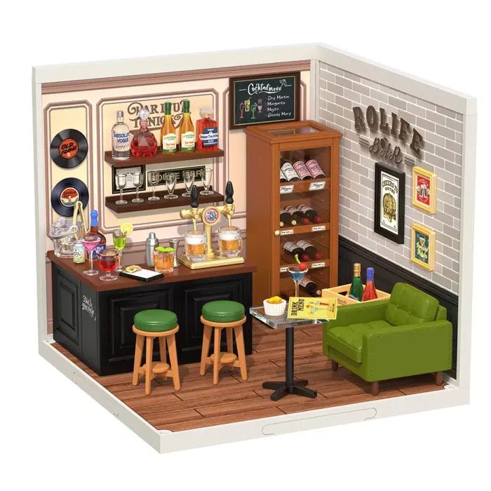 Конструктор Robotime Rolife 3D Бар Неквапливе чаювання Фото