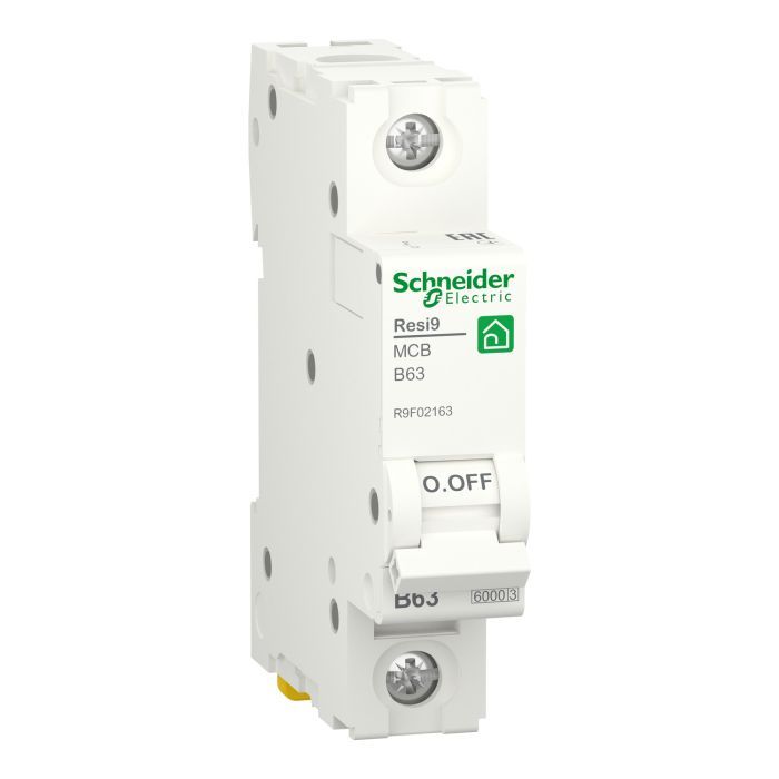 Автоматический выключатель Schneider Electric RESI9 6kA 1P 63A Фото