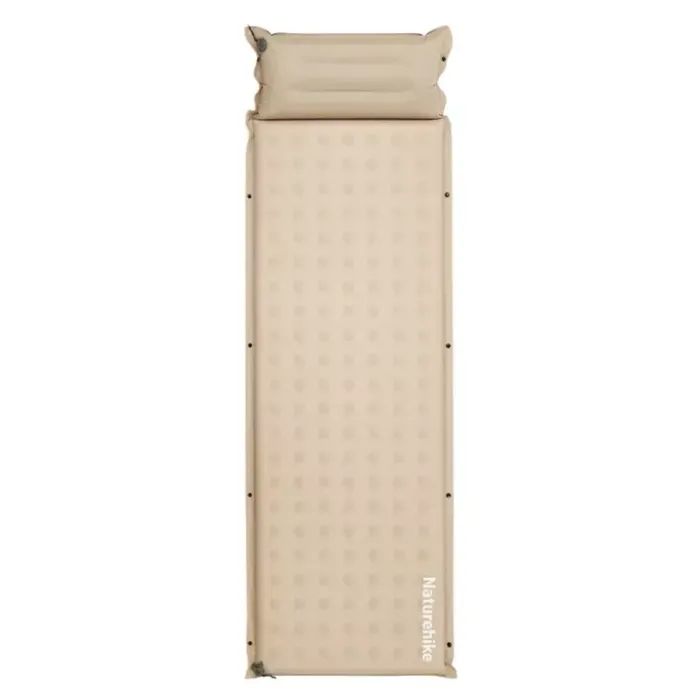 Туристический коврик Naturehike CNK2550WS025, вологостійкий, 200х65х3 см, бежевий Фото