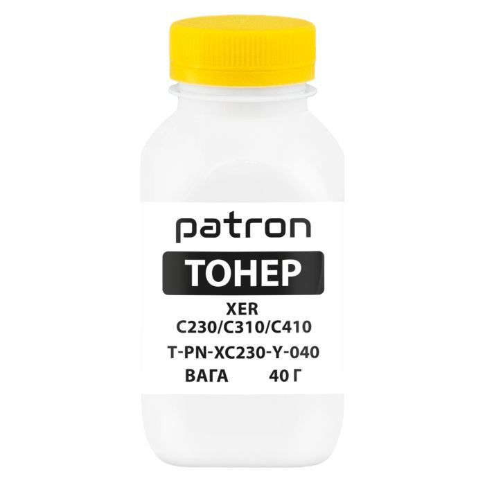 Тонер Patron XER C230/C310/C410, 40 г, Yellow Фото