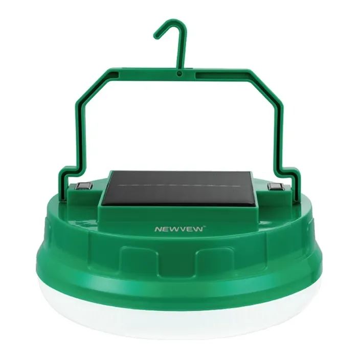 Фонарь NEWVEW NV-E961 300W Solar Panel 7200mAh Green Фото
