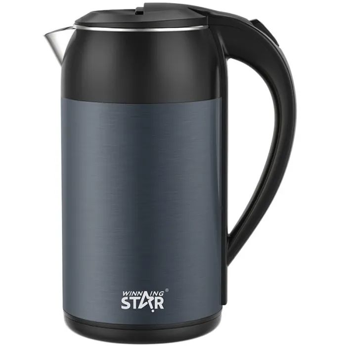 Электрочайник WINNINGSTAR ST-6037 Gray Фото