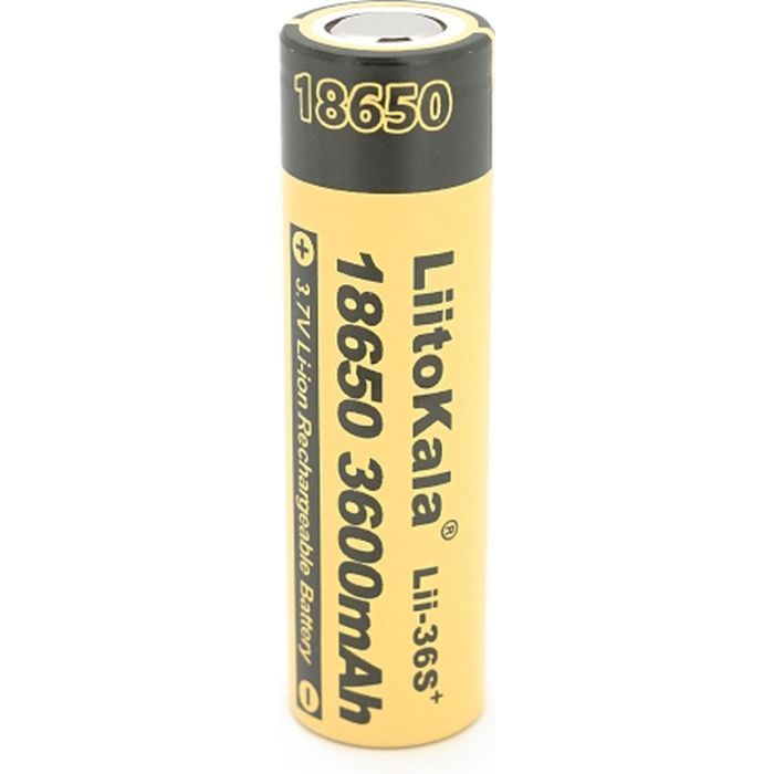 Аккумулятор Liitokala 18650 3600mAh, 3.7V(2.75-4.2V) Фото