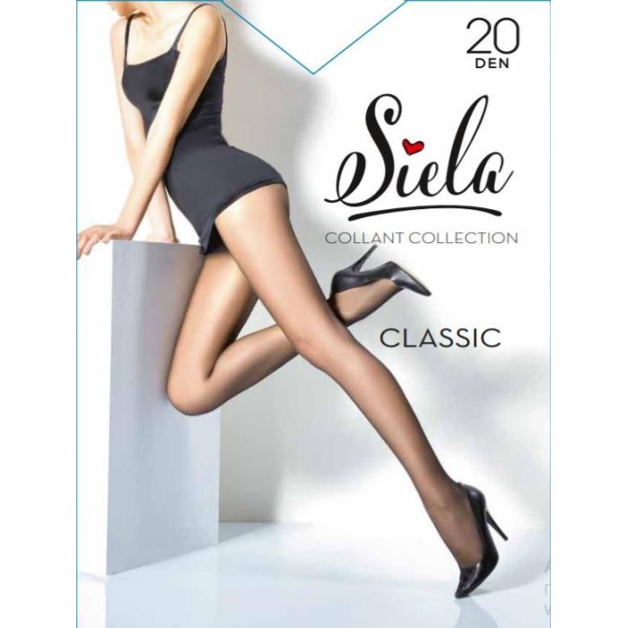 Колготы Siela Collant Classic 20 Den Nero - 3 Фото