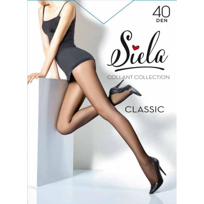 Колготы Siela Collant Classic 40 Den Tabaco - 4 Фото