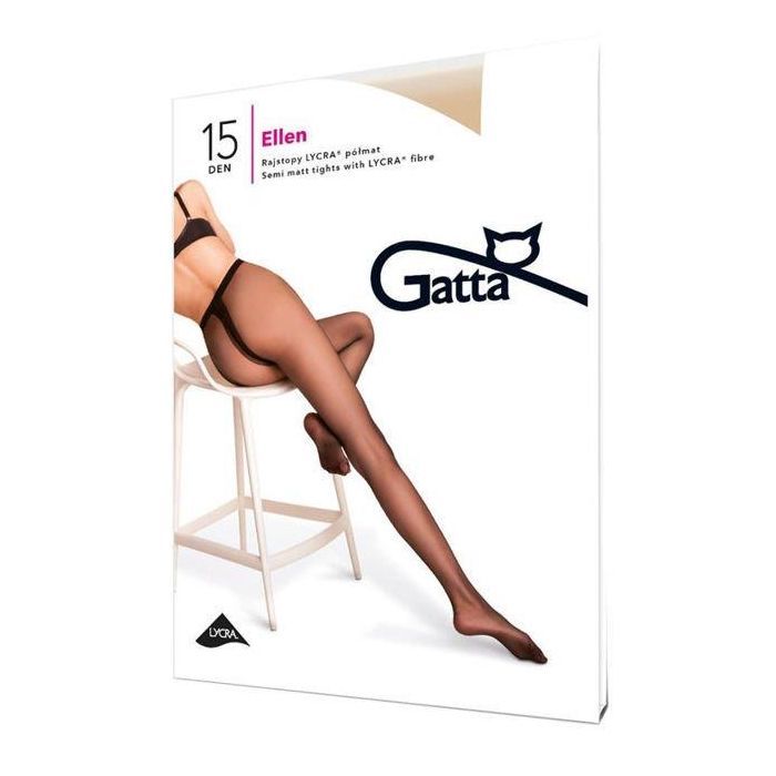 Колготы Gatta Ellen 15 Den Golden - 2-S Фото