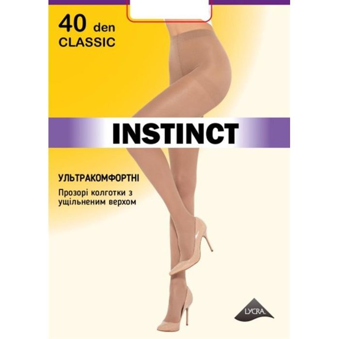 Колготы Instinct Classic 40 Den Nero - 2 Фото