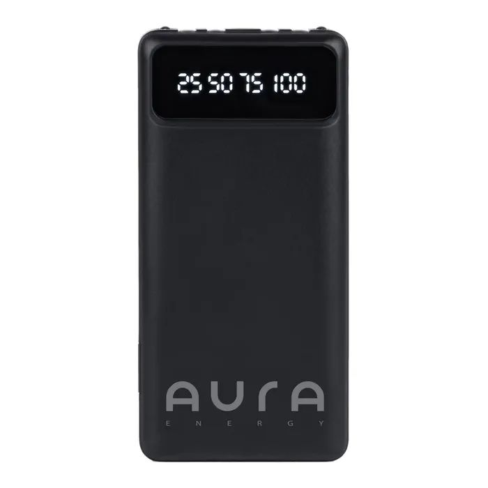 Батарея универсальная AURA NRG10 10000 mAh Black Фото