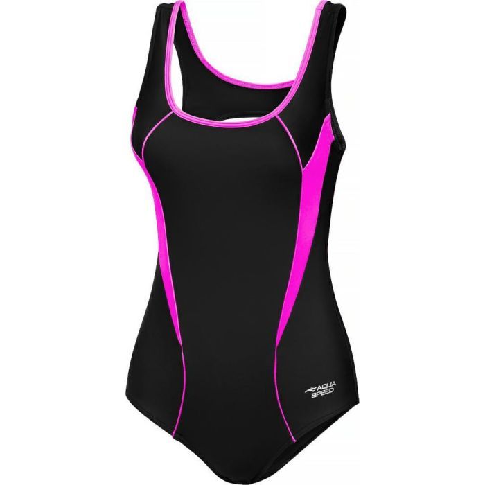 Купальник Aqua Speed Kate 413-19 чорний, рожевий 36 Фото