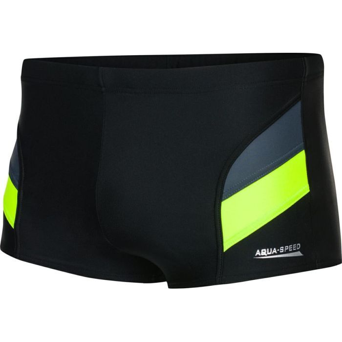 Плавки Aqua Speed Aron 338-138 чорний, жовтий 3XL Фото