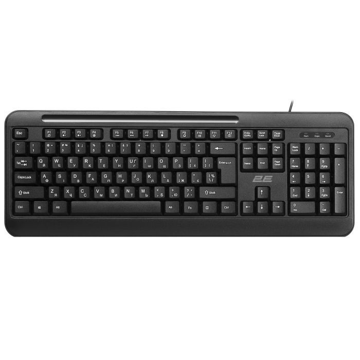 Клавиатура 2E KM1040 USB UA Black Фото